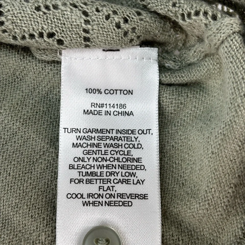 NWT Frye Seagrass green. Medium Cardigan Sweater - Picture 5 of 8